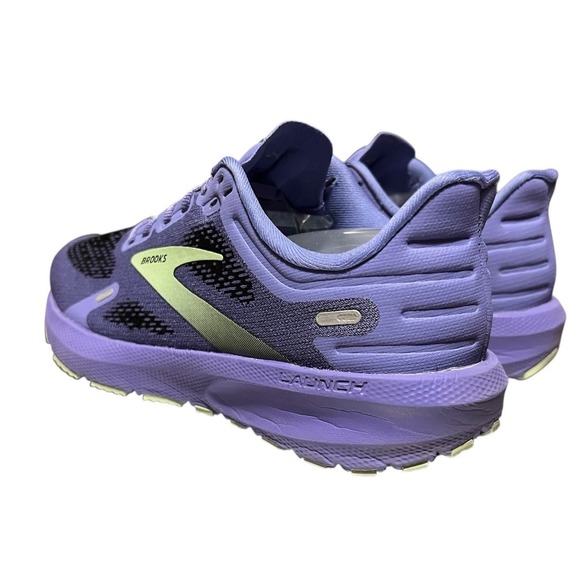 Brooks Launch 9 Woman's Running Shoes Sz 7.5 Purple/Lime - Picture 5 of 16